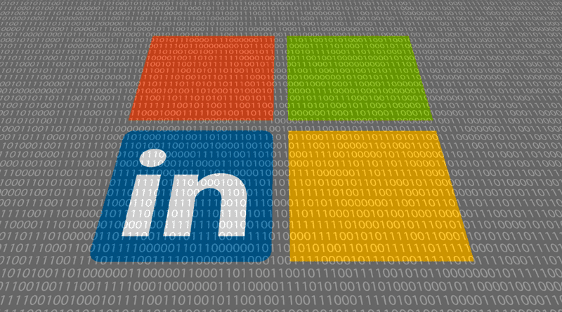 Microsoft acquired LinkedIn illustration