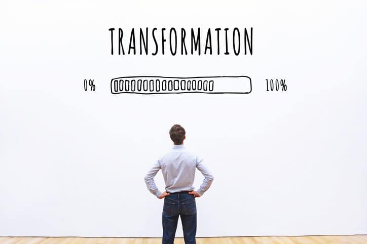 Transformation business concept