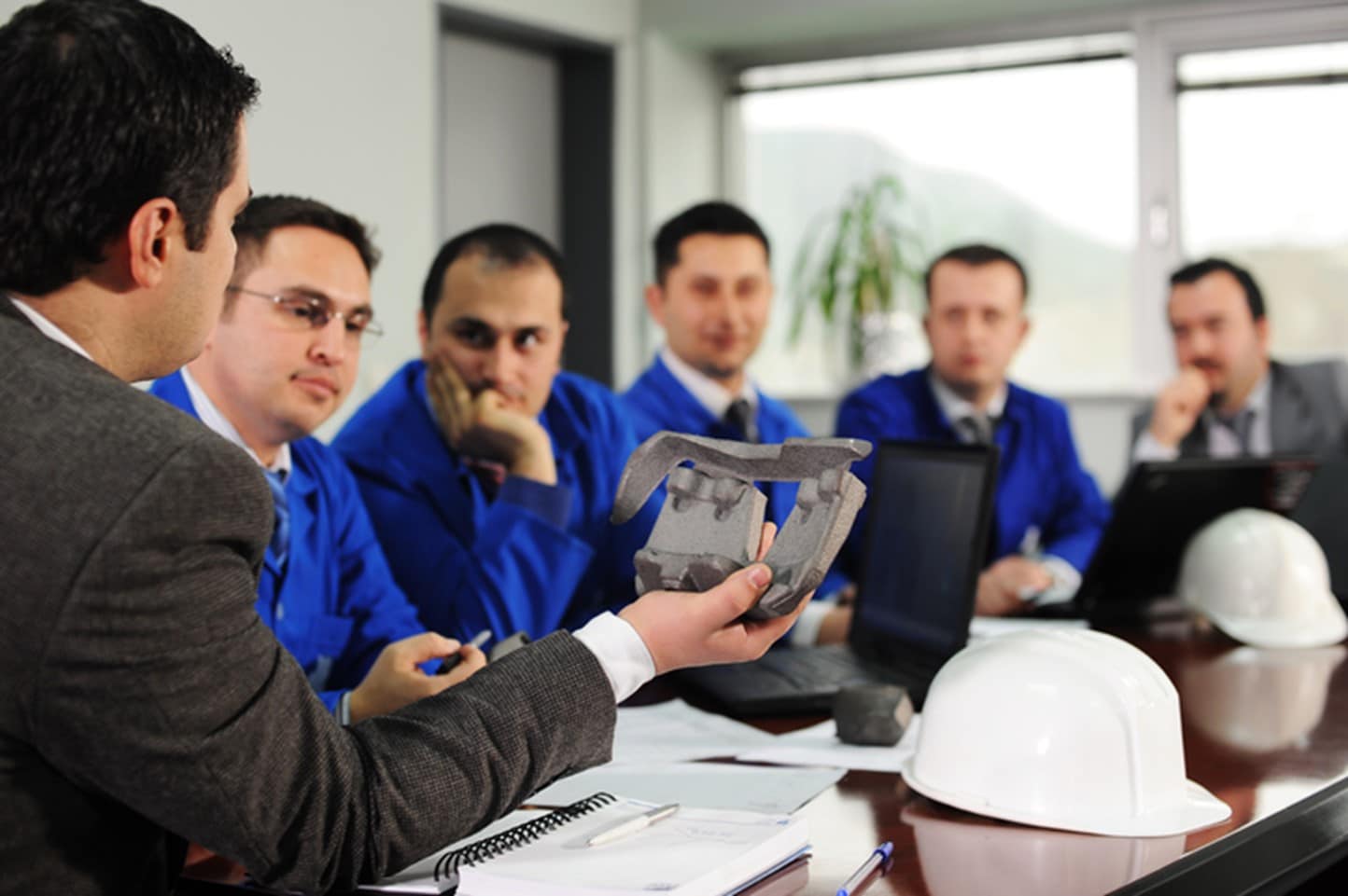 A group of Sales Engineer in a meeting