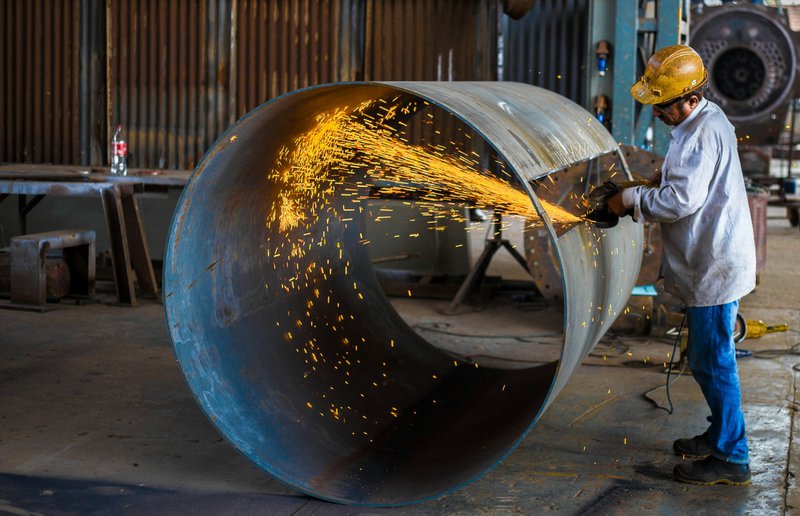 The metal fabrication industry boasts several job positions. 