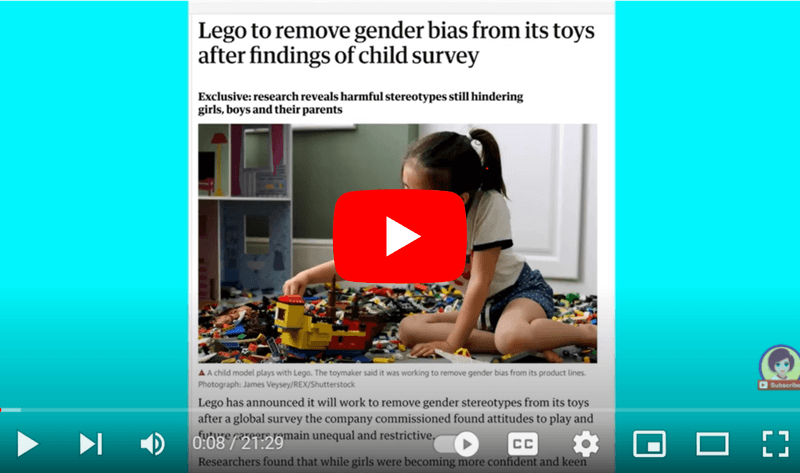 Pesquisa de marketing para a campanha LEGO: Inclusividade.
