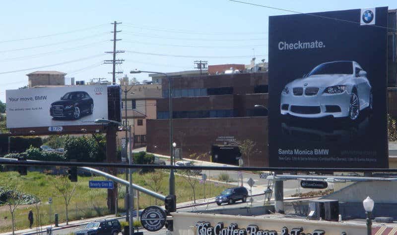 A estratégia de marketing de emboscada da BMW.