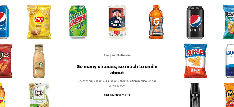 Pepsico in consumer goods.